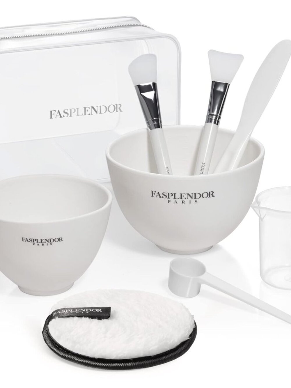Face Mask Mixing Bowl Set with Facial Bowls and Brushes
